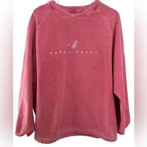 Pink Outer Banks Sweatshirt Size L